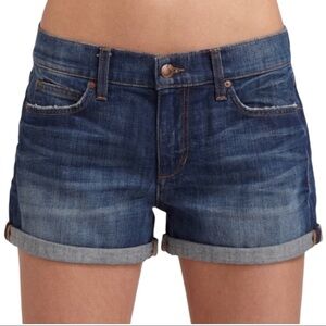 NWT JOES Jeans Alex Turn Up Detail Shorts With Pockets Denim Blue Girls Age 7Y